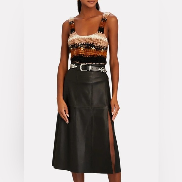 Ulla Johnson Alena Space Dyed Knit Tank Top - Picture 1 of 7